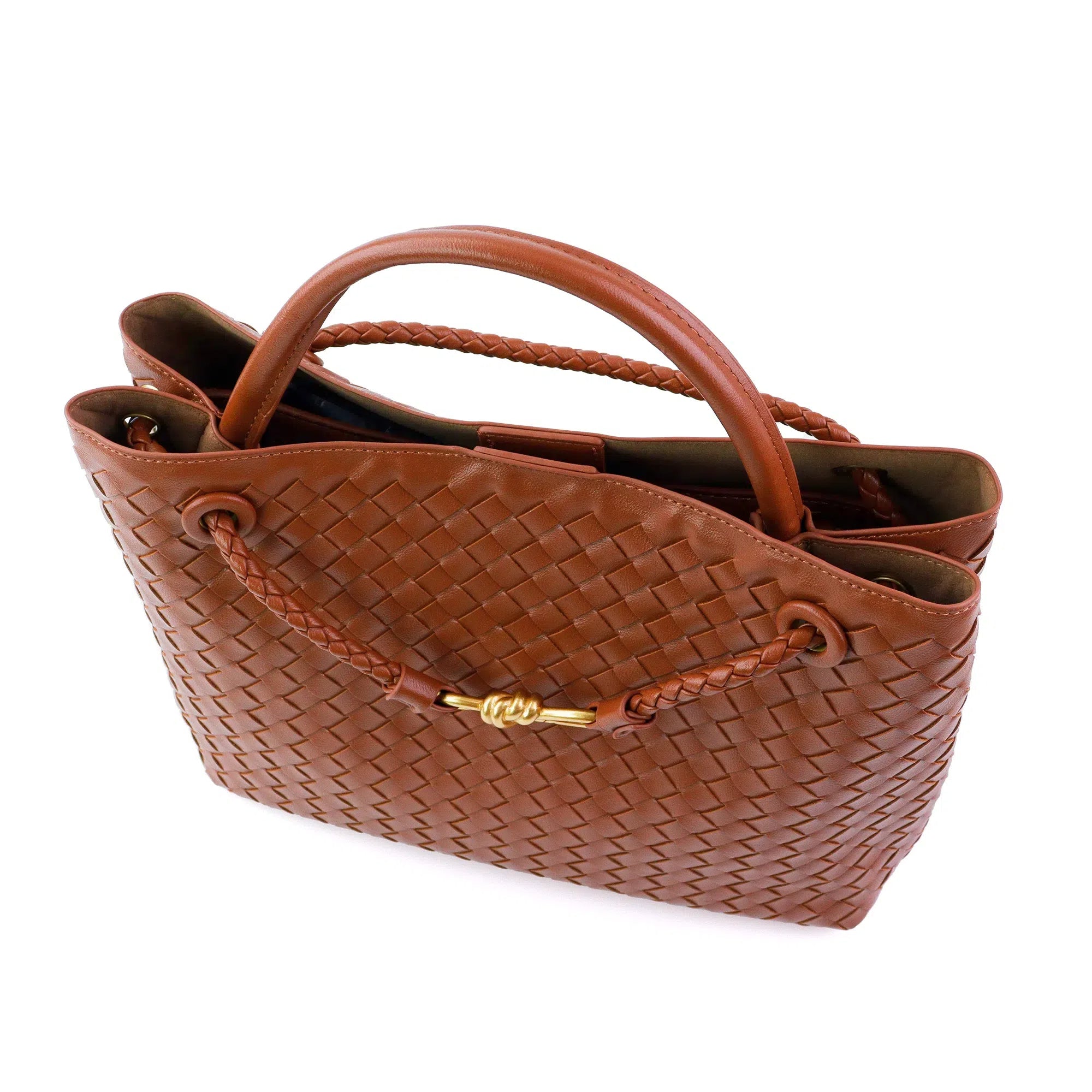Maeve Large Woven Crossbody Bag