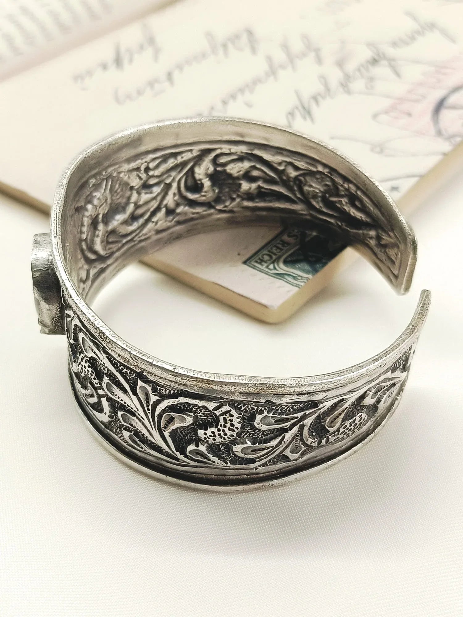 Bowie Black Oxidized Bracelet