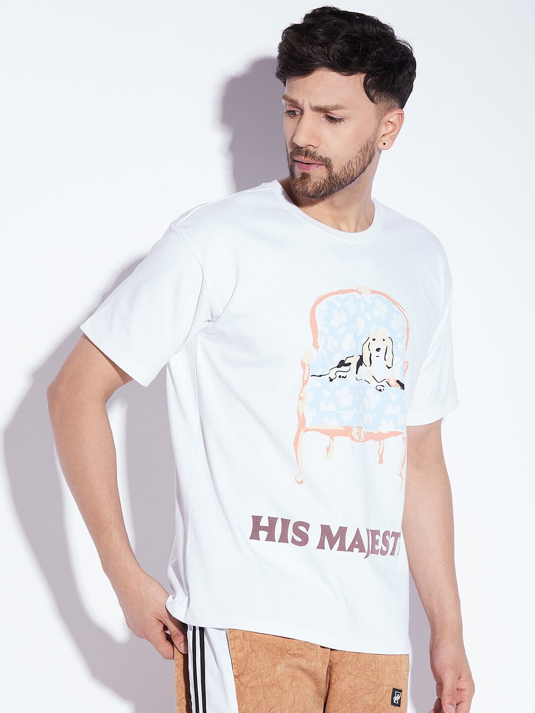 White Majesty Graphic Tshirt