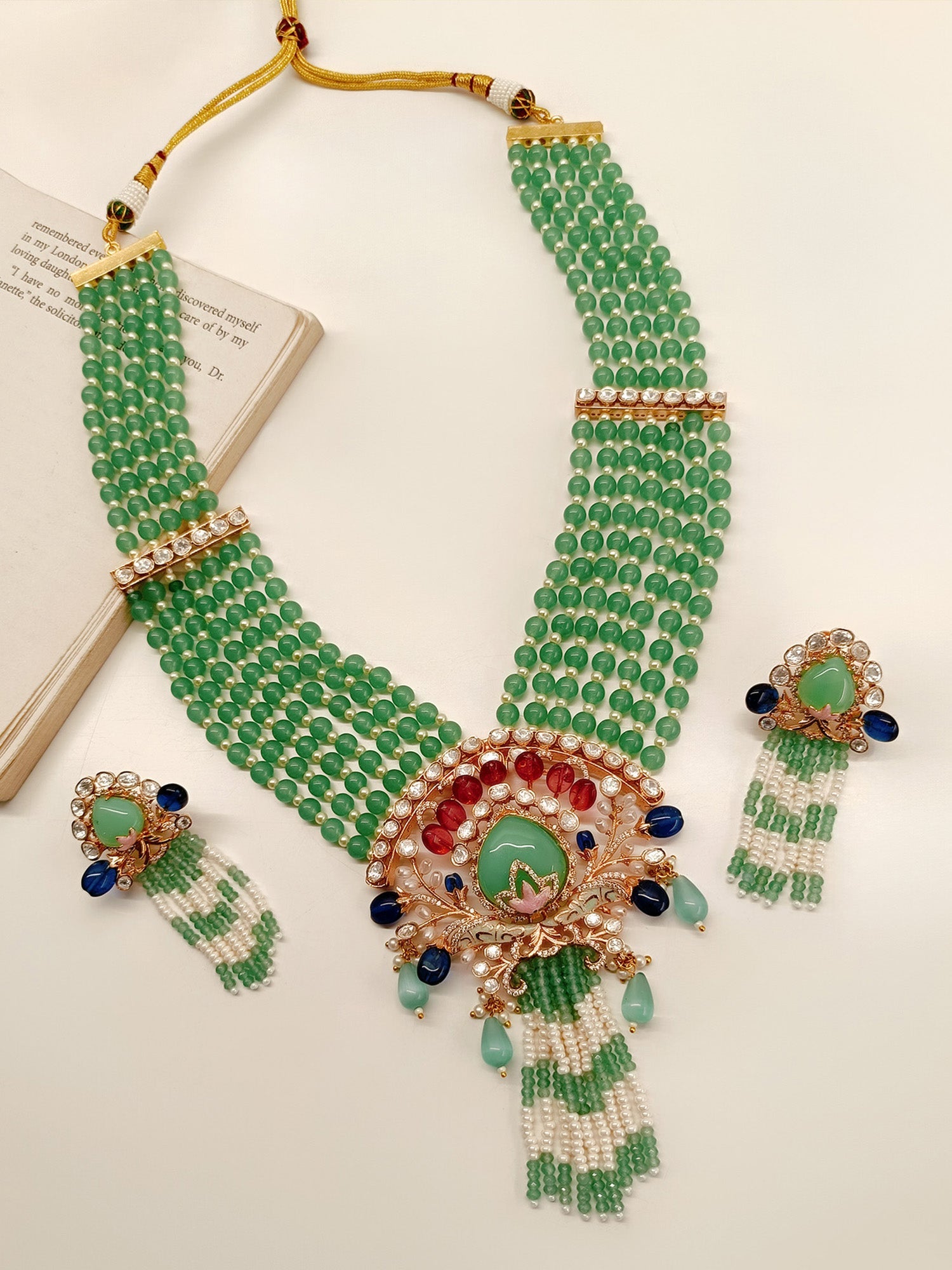 Lakhta Multi Colour Long Boutique Set - qivii