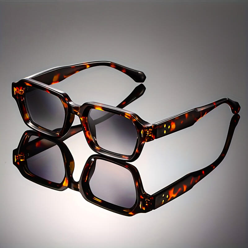 Miami Square Retro Shades - By Qivii