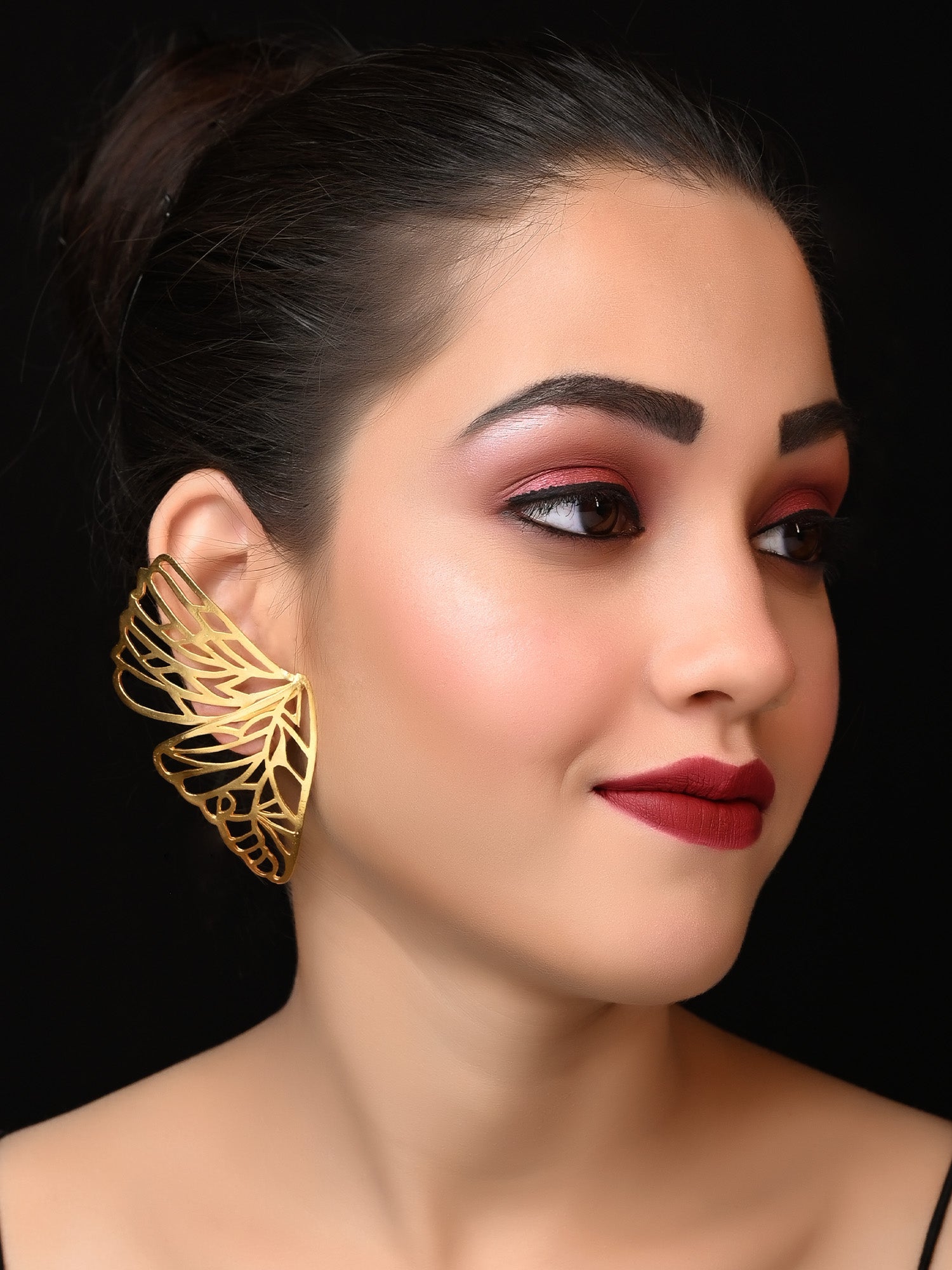 Fariha Butterfly Earrings - qivii