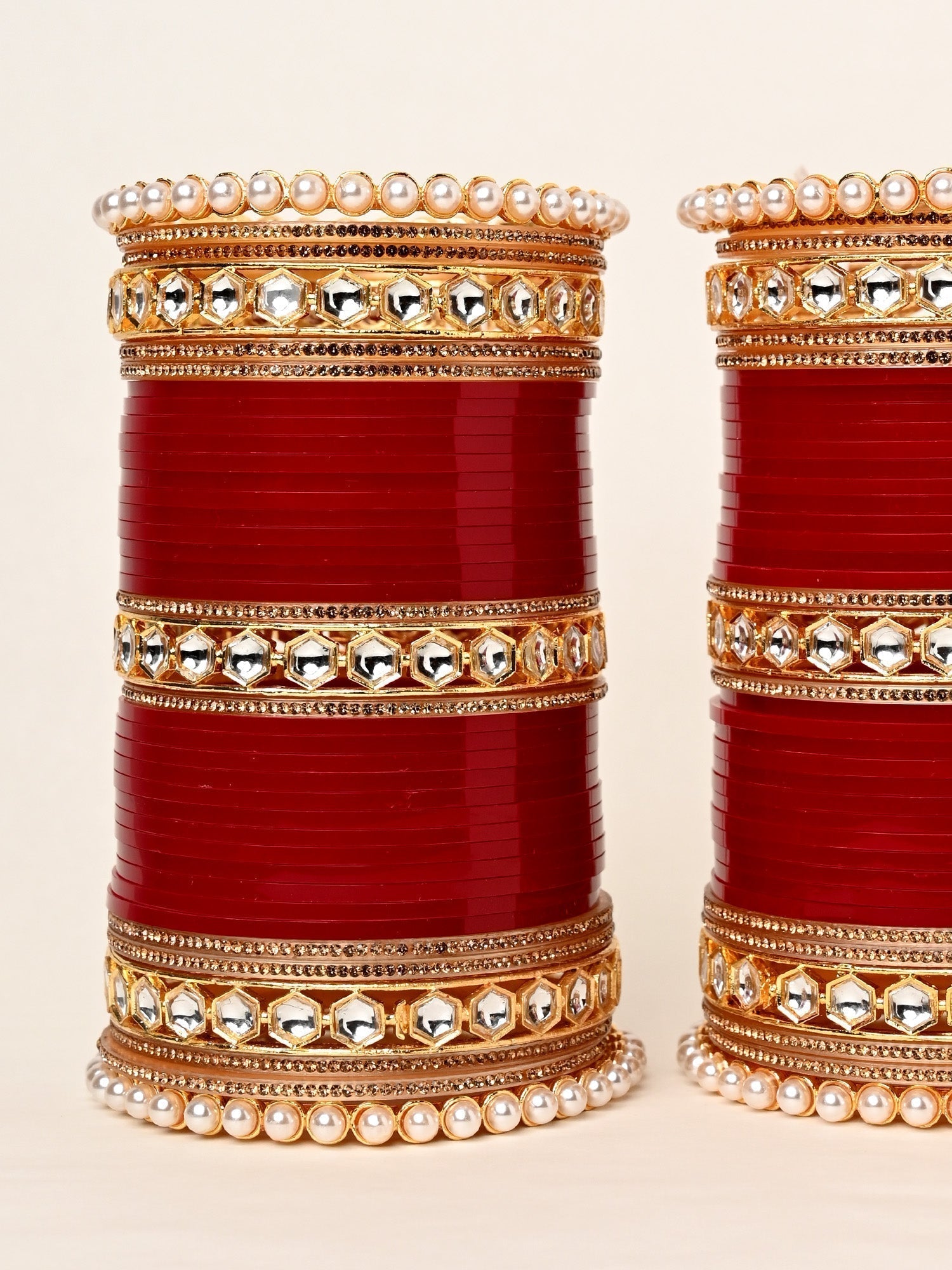 Estaa Kundan Bridal Chura - qivii