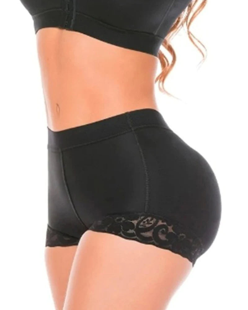 Shapshe® High Waist Women Hip Enhancer Tummy Control Lace Body Shaper Shorts