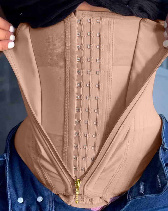 Shapshe® Zip & Breasted Body Shaper Tank Top Waist Trainer - By Qivii