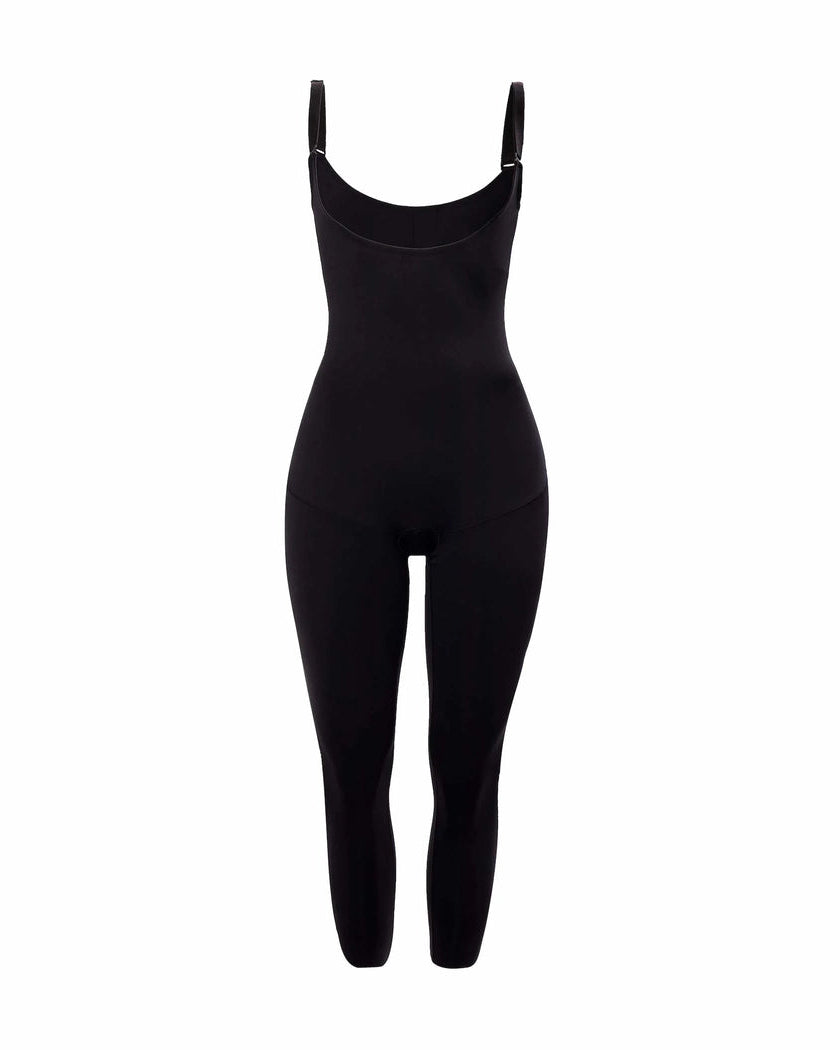 Shapshe® Seamless Slimming Open Bust Full Body Shapewear Jumpsuit Bodyshaper - By Qivii