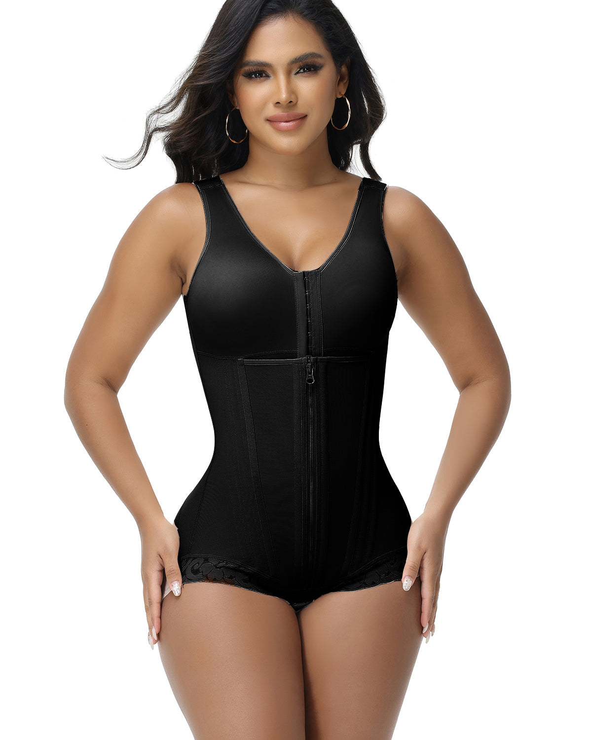 Shapshe® Fajas Colombianas Double Compression Overbust Body Shaper