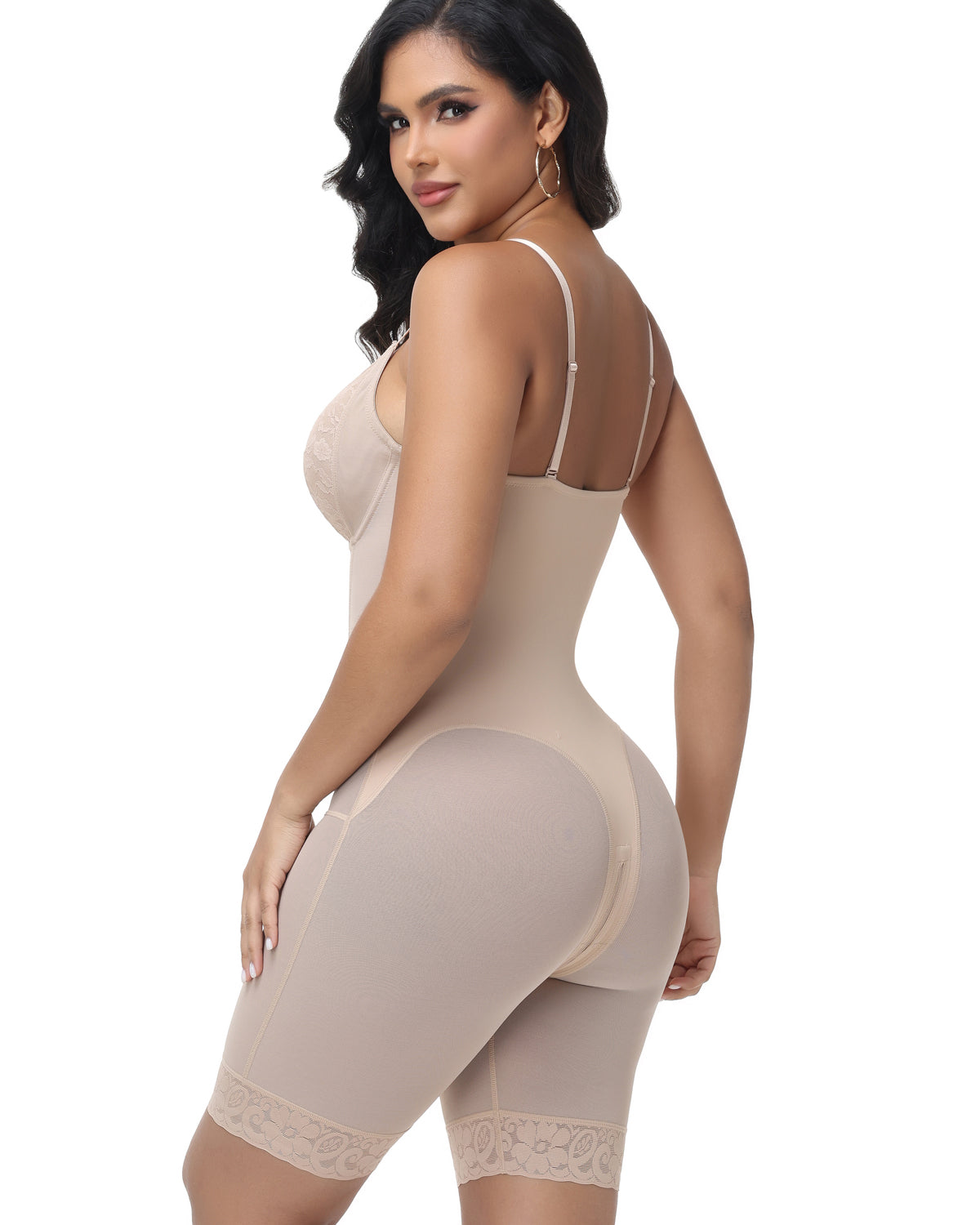 Shapshe® Butt Lifter Shapewear Bodysuit With Lace Cup