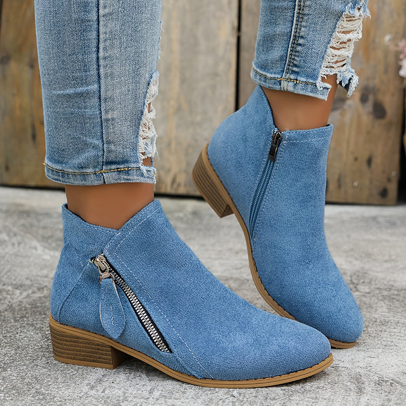 Bellavue – Modische & Bequeme Stiefeletten - By Qivii