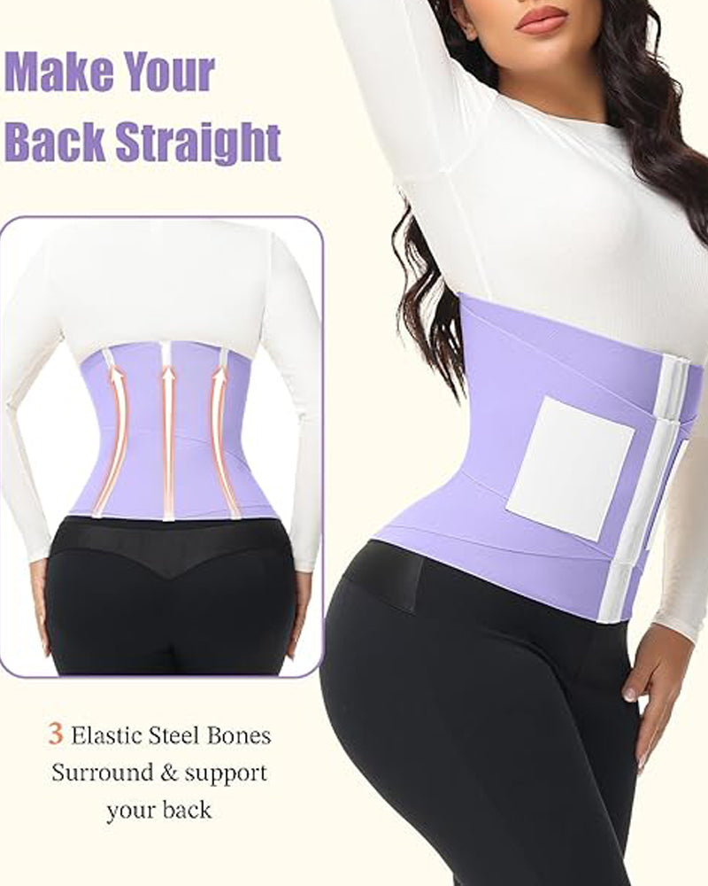 Hourglass Waist Trainer with Firm Support - By Qivii