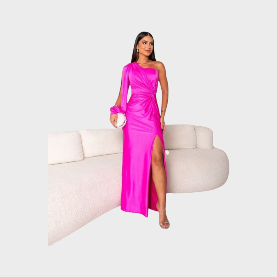 Laura - Elegante Maxi Jurk voor de Nacht - By Qivii