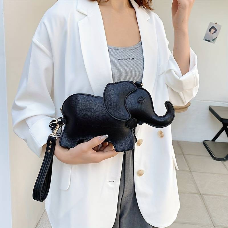 Elly | Mini Elephant Bag - By Qivii