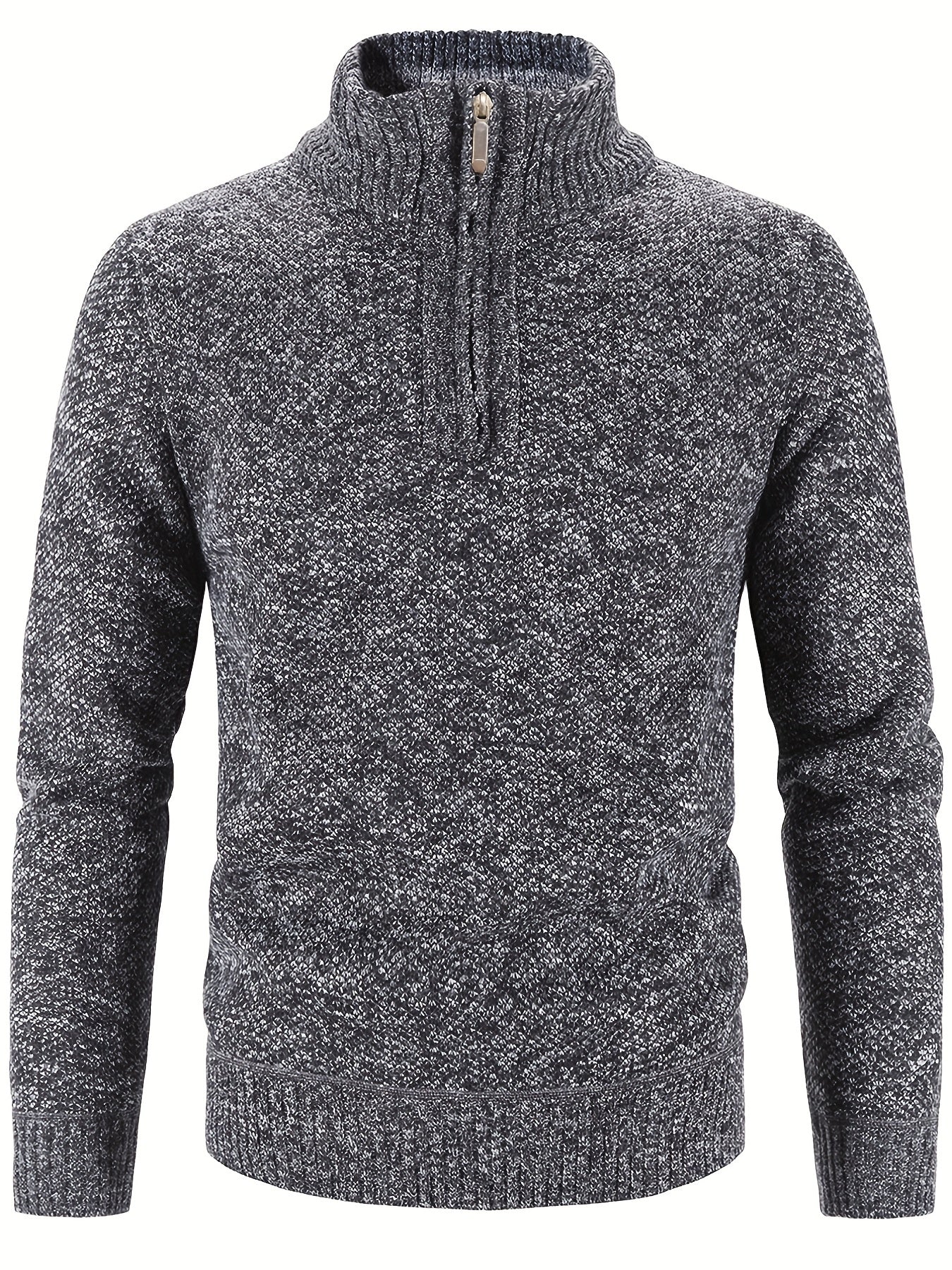 Ethan™ - Stijlvolle Casual Half-Zip Trui - By Qivii