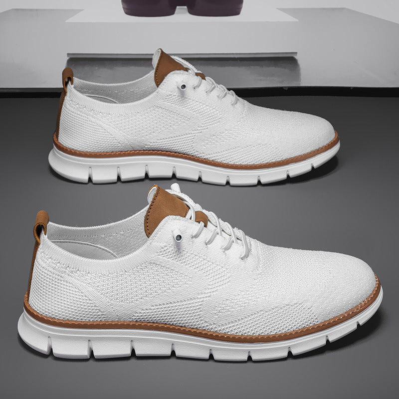 Men's AeroStitch Urban - Extended Fit Knit Mesh - Fashion Sneakers with Breathable Upper & Contrast Stitching