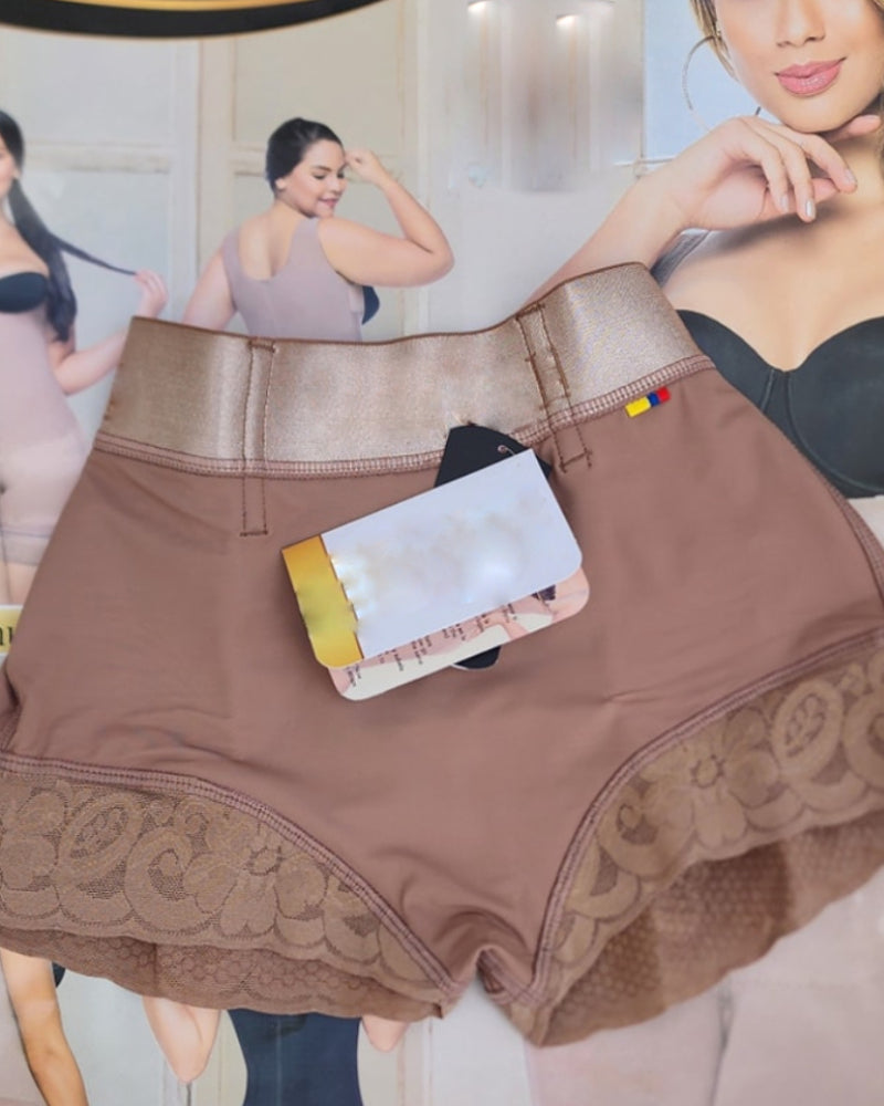 Shapshe® Seamless Low Waist Tummy Control Faja Shorts Hip Enhancer Shapewear Panties - By Qivii