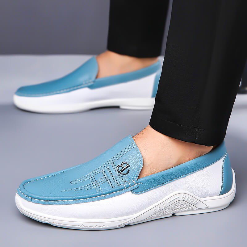 Beverly Hills Leather Loafers - By Qivii