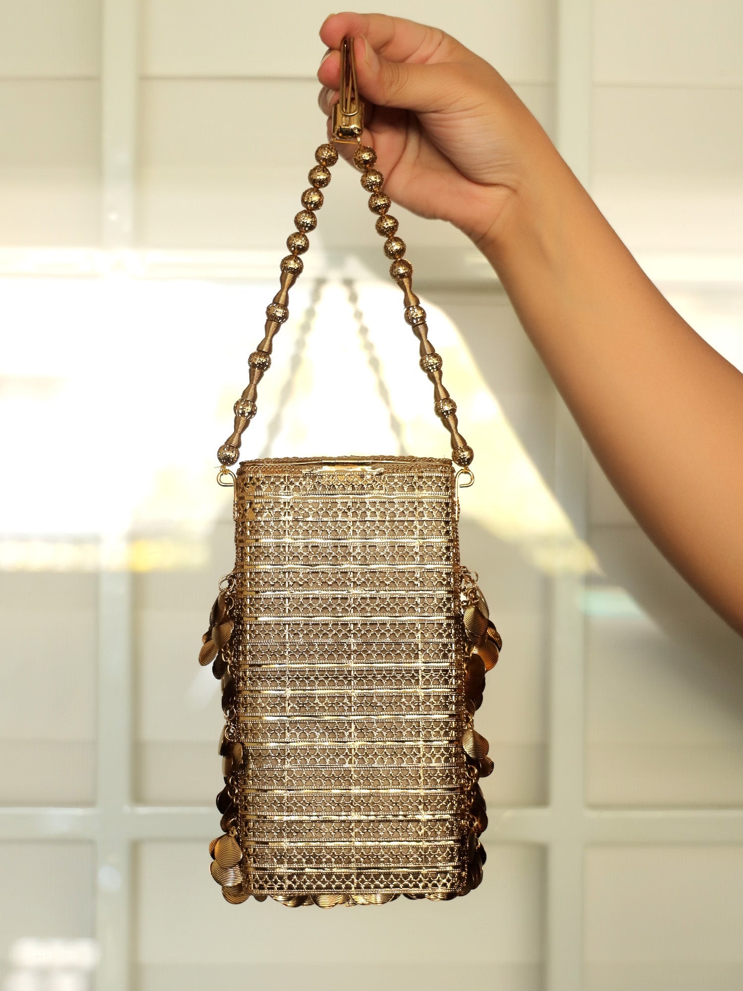 Pranlie Golden Mobile Pouch - qivii