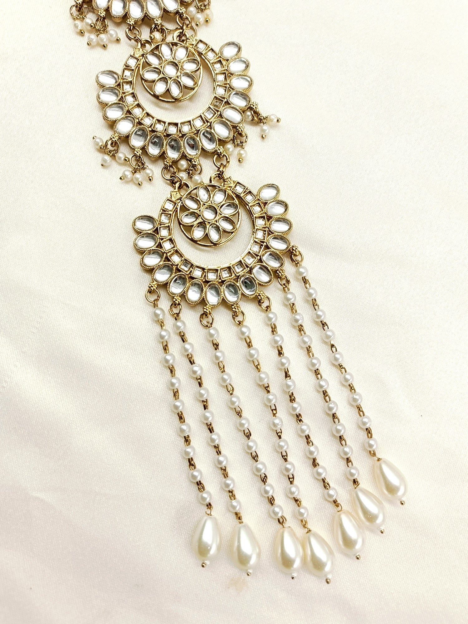 Shea Ceam Braid Accessories In Kundan - qivii