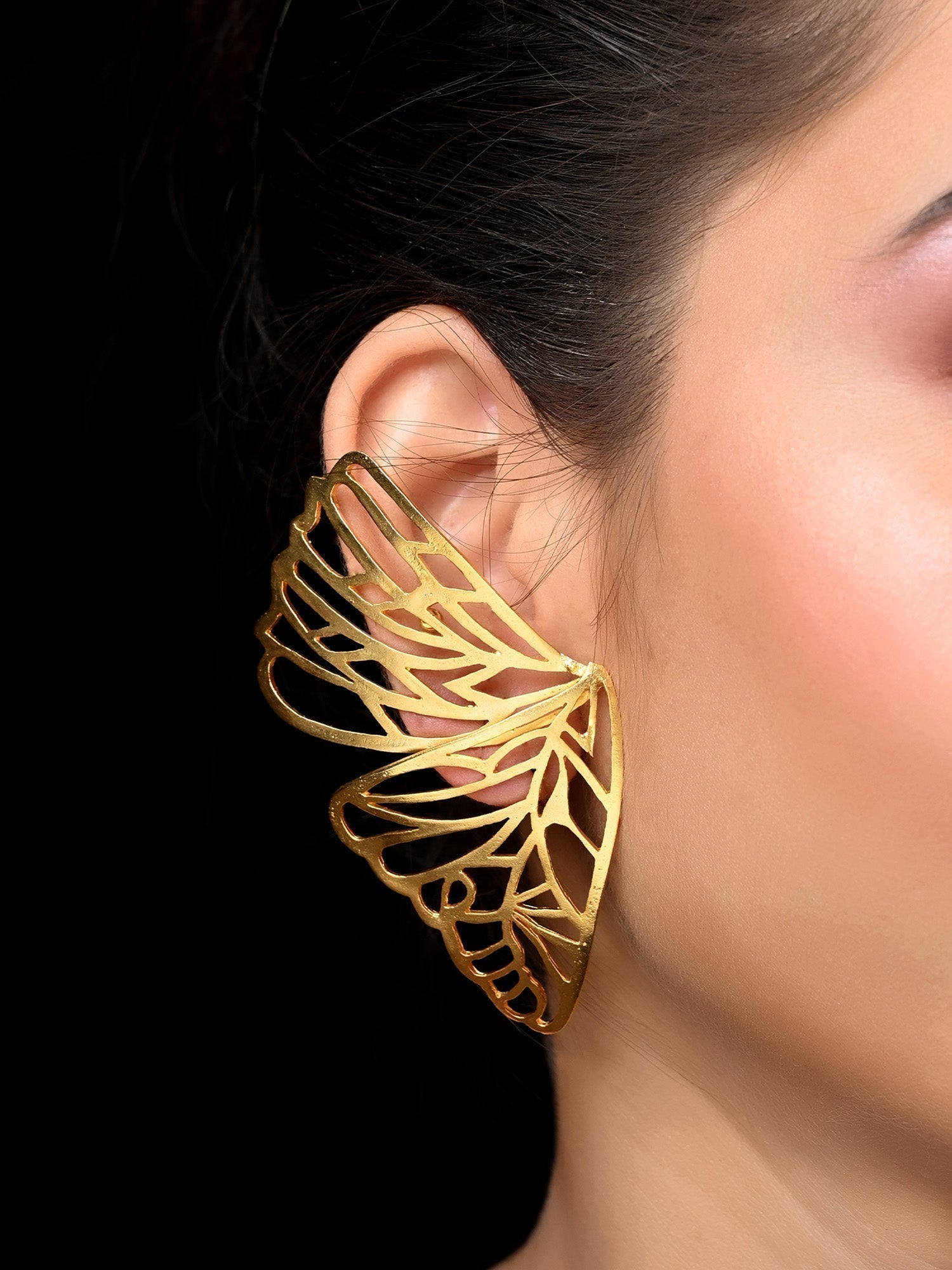 Fariha Butterfly Earrings - qivii