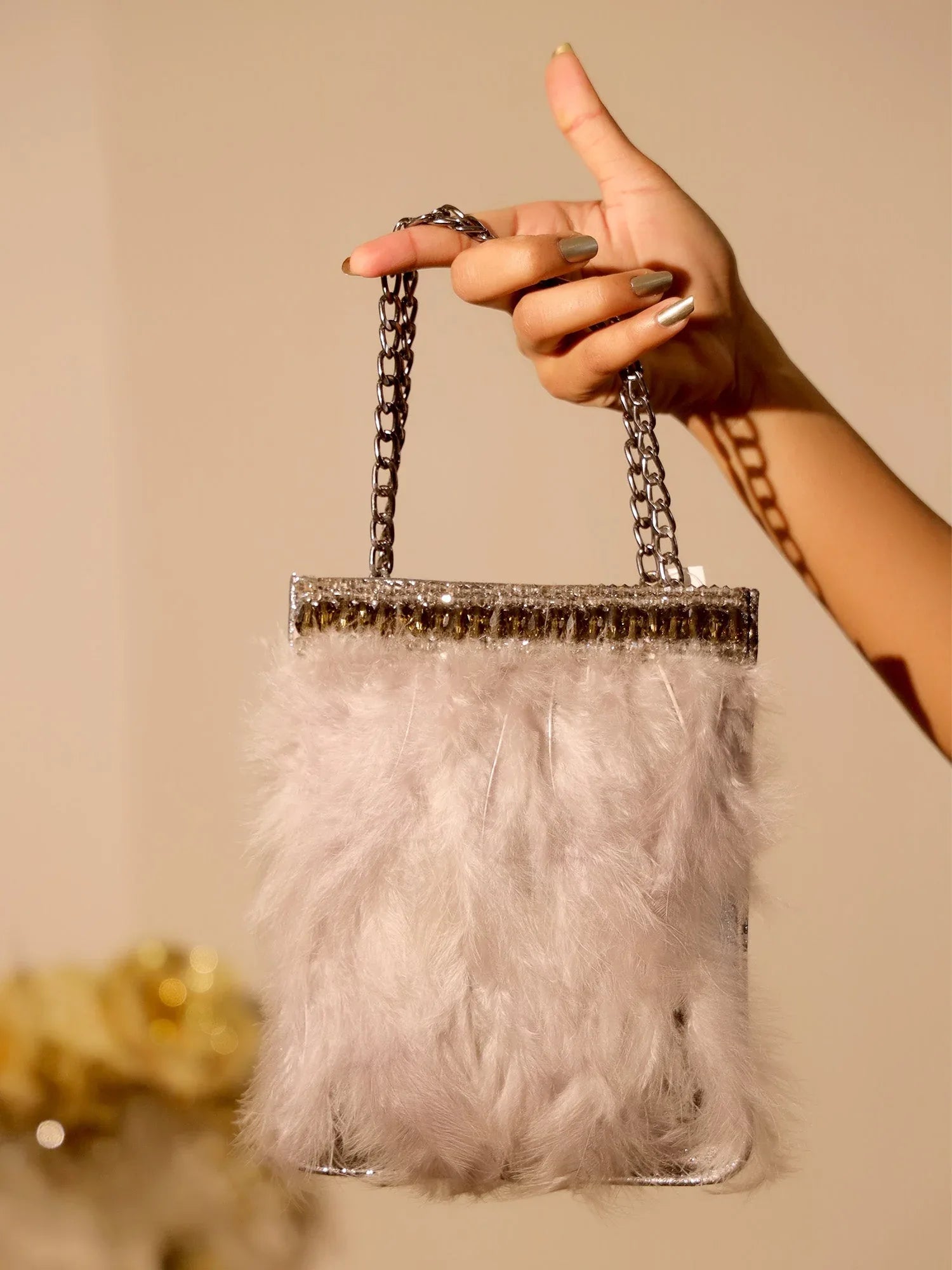 Alienor Gray Sling Bag