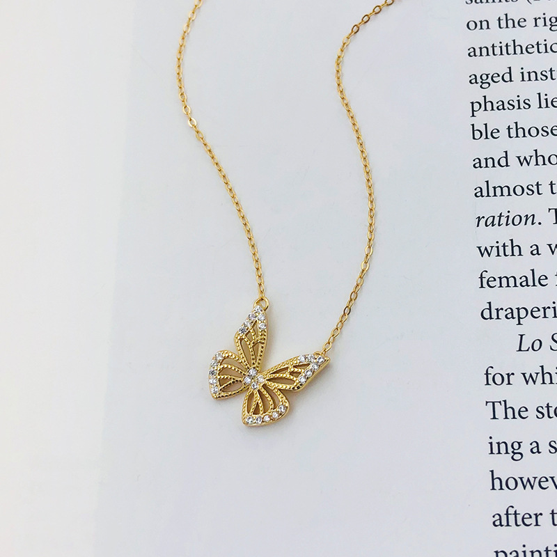 Butterfly Necklace by Qivii