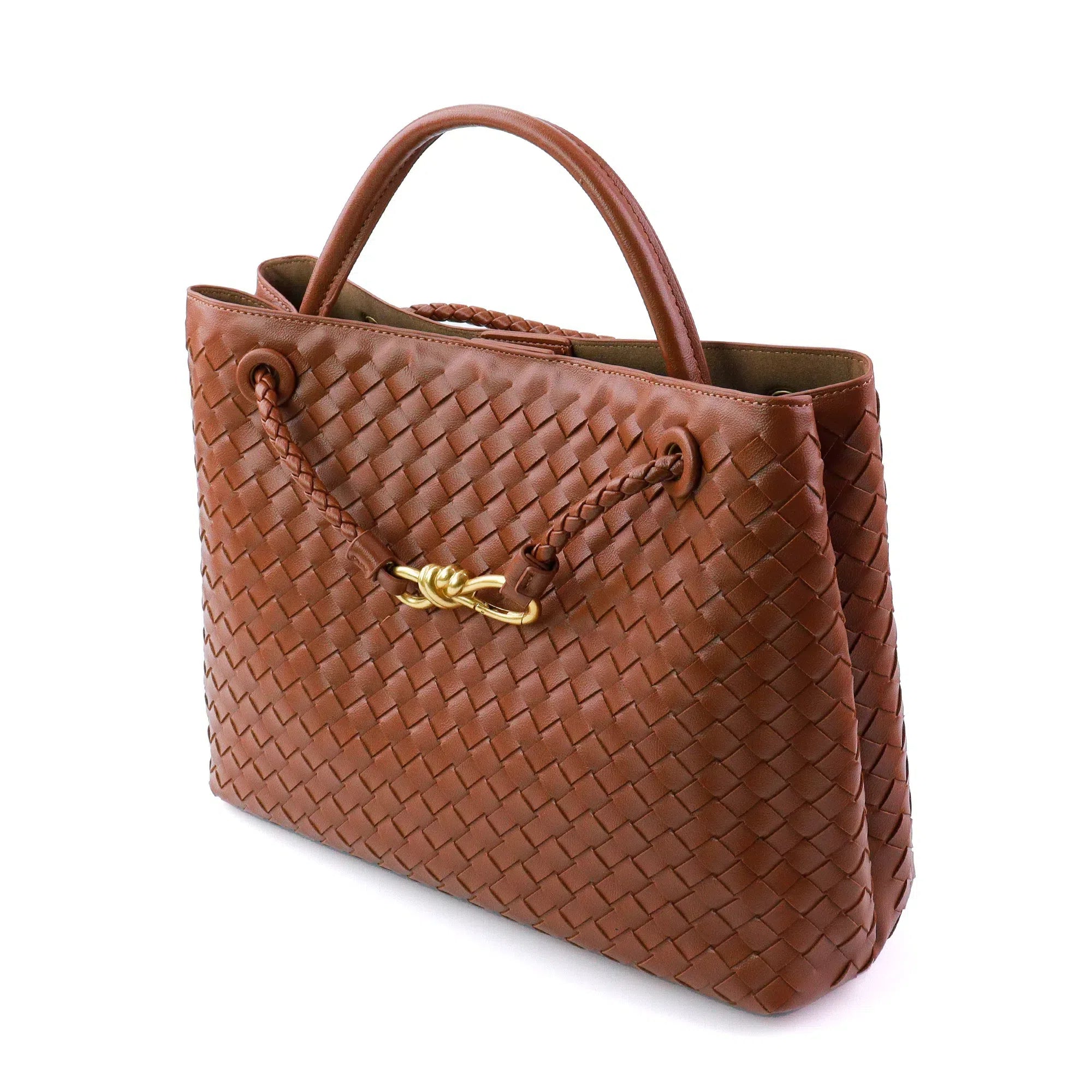 Maeve Large Woven Crossbody Bag