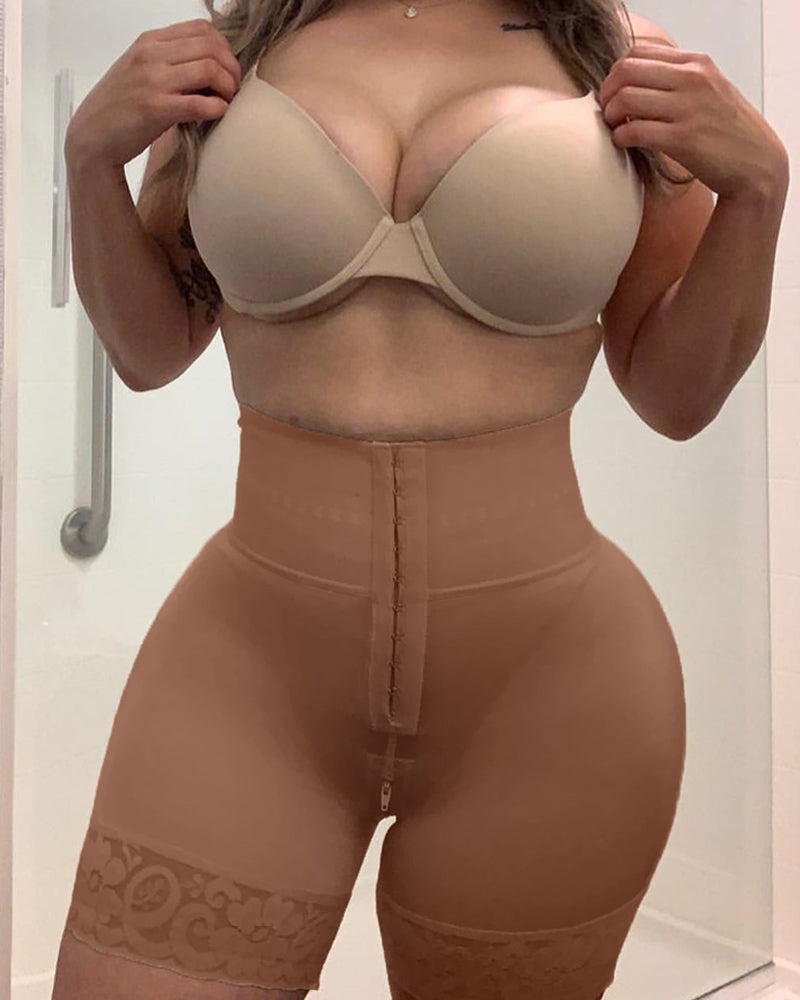 Shapshe® High Quality High Waisted Butt Lifter Fajas Shaping Shorts - By Qivii