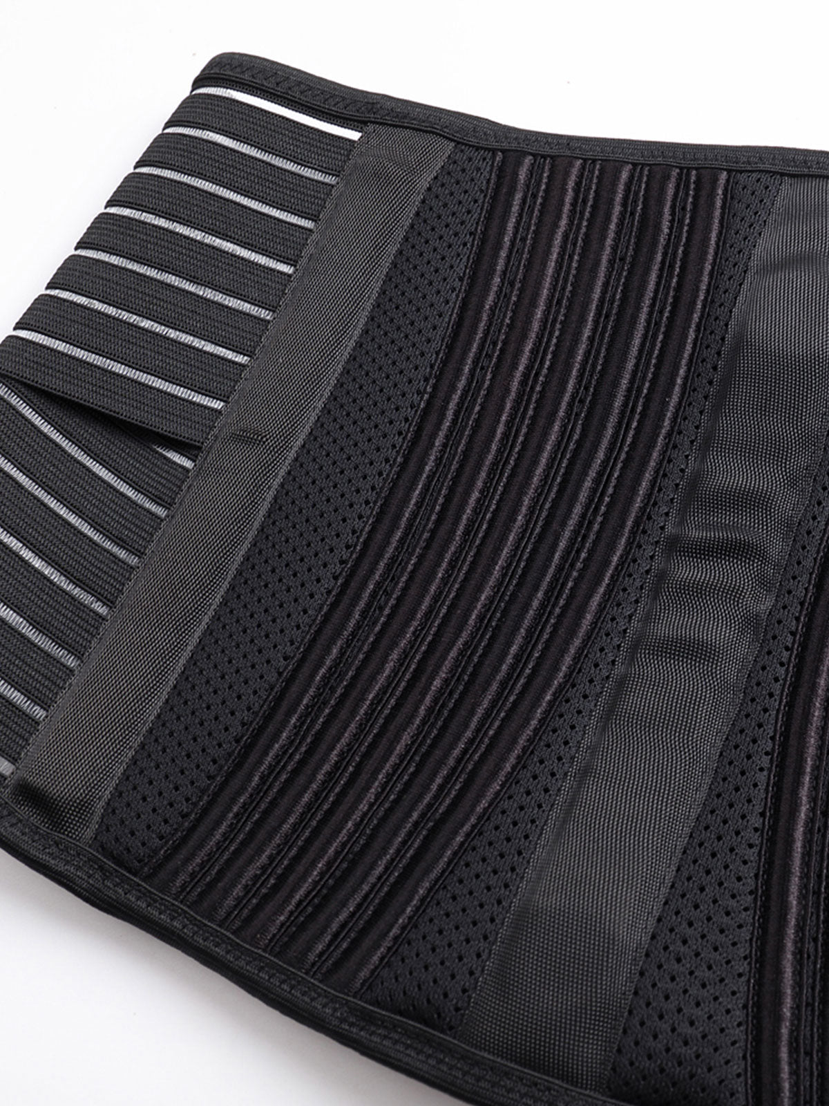 Women's Sticky Lumbar Support Waist Trainer Hollow Out Breathable Adjustable Corset - By Qivii