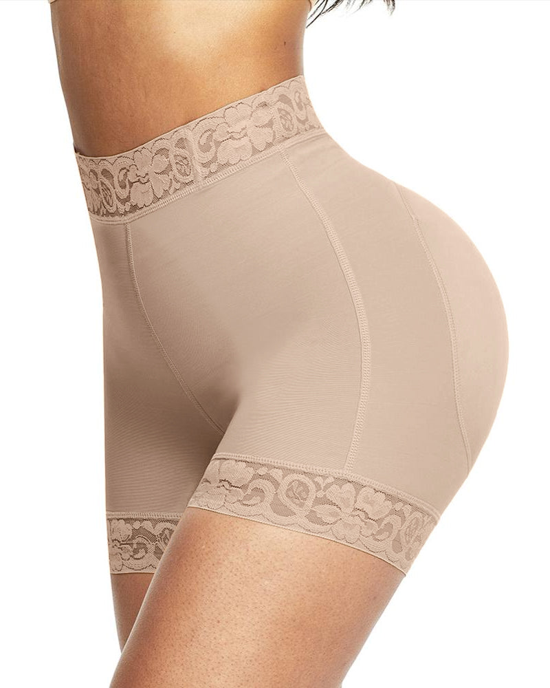 Shapshe® Mid-Waist Butt Lifter Shaping Shorts Tummy Control Underwear For Women
