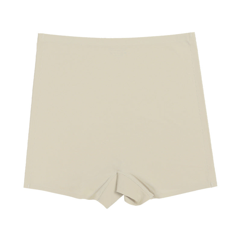 Solid Elastic Seamless Non-Slip Boyshorts Underwear - By Qivii