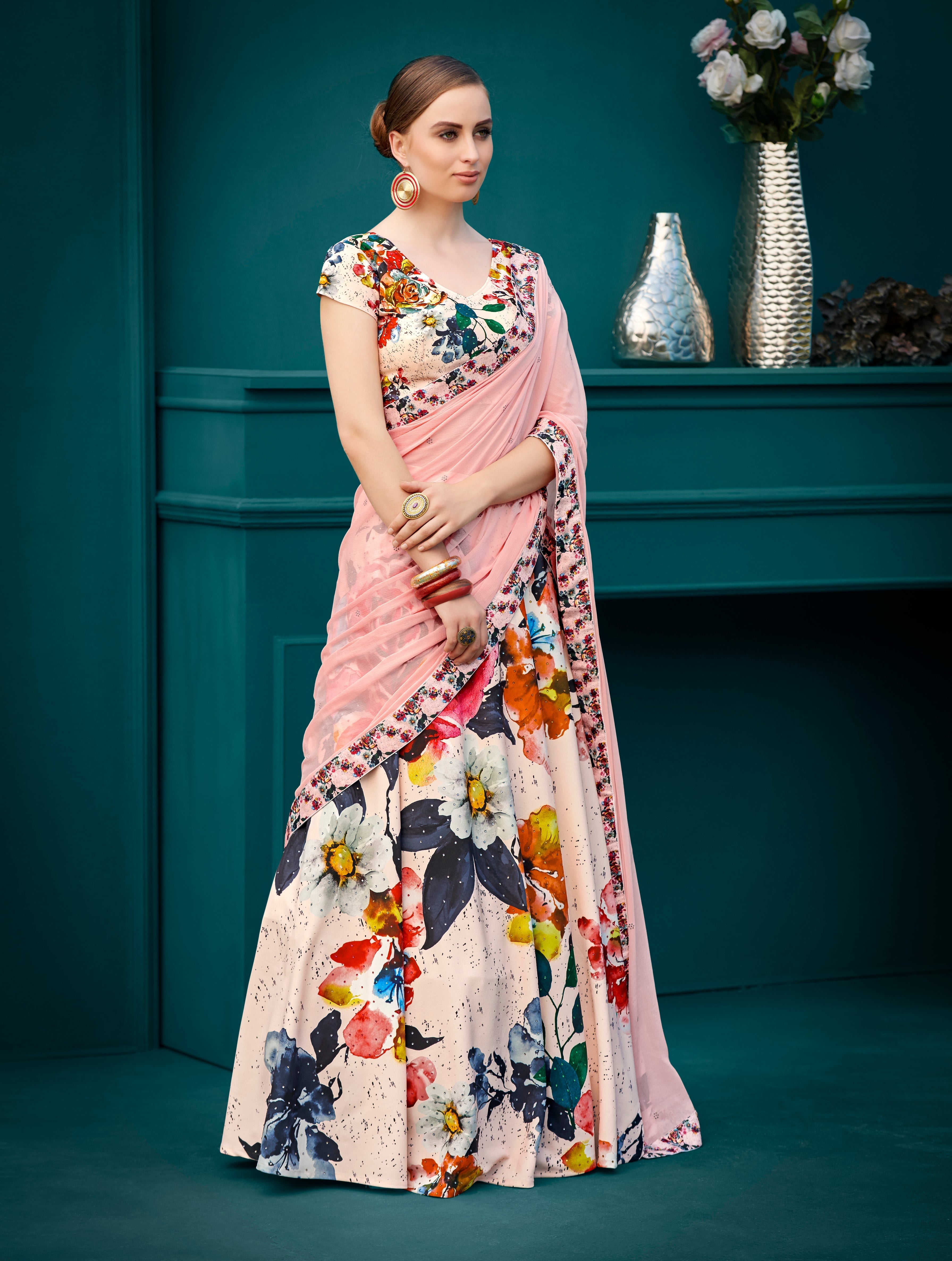 Spring Fling Lehenga - qivii