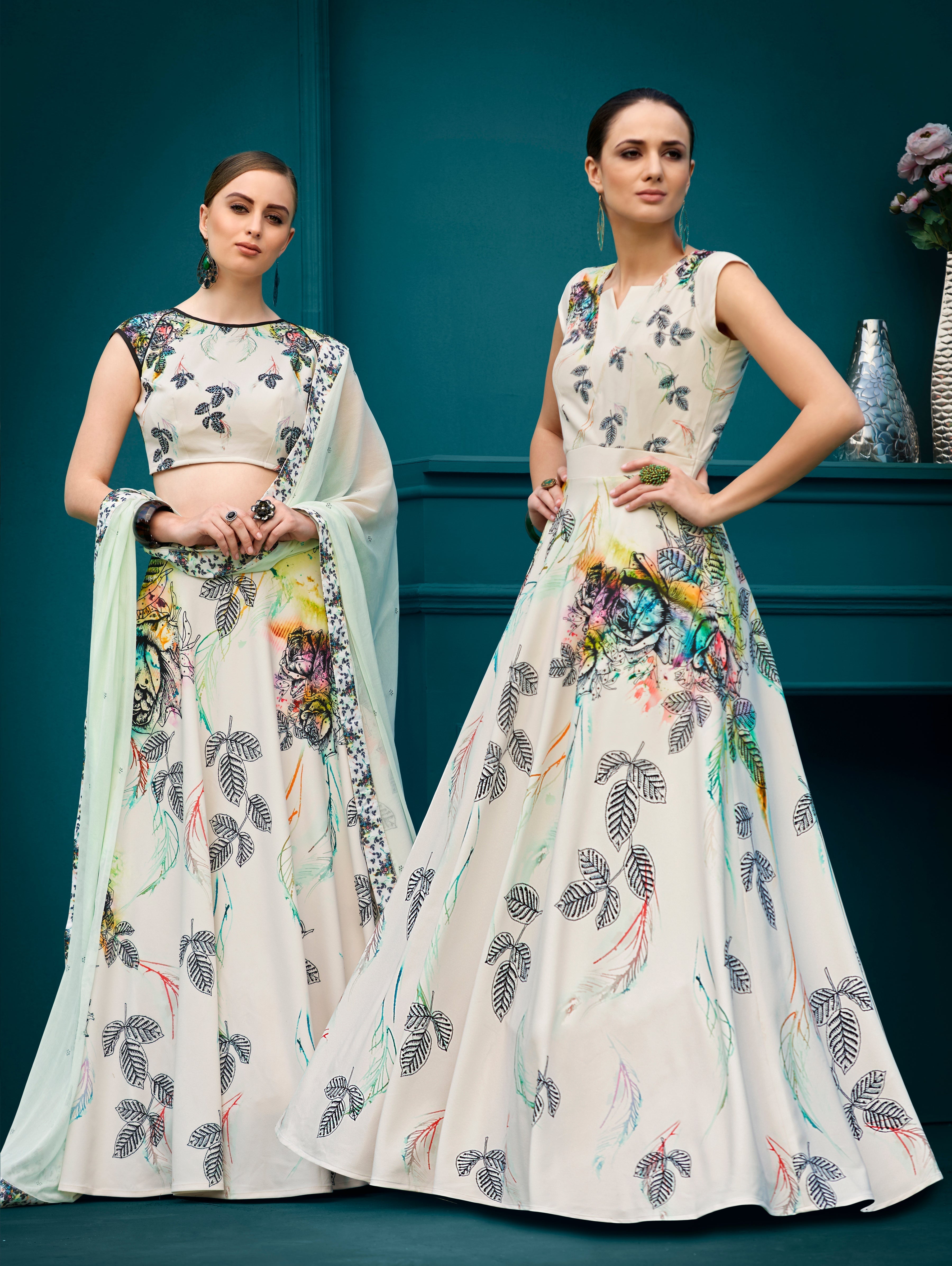 Petal Perfect Lehenga - qivii