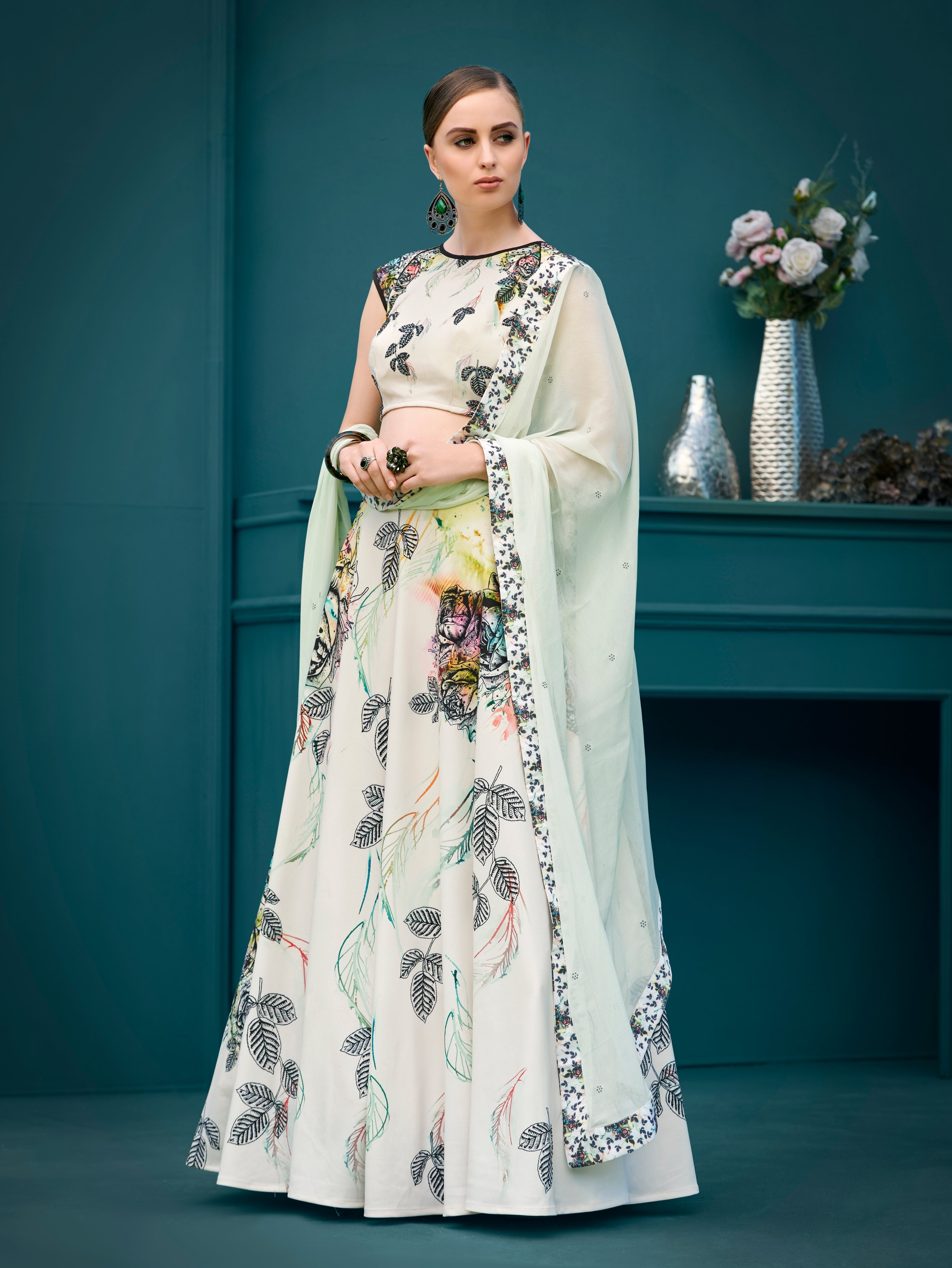 Petal Perfect Lehenga - qivii