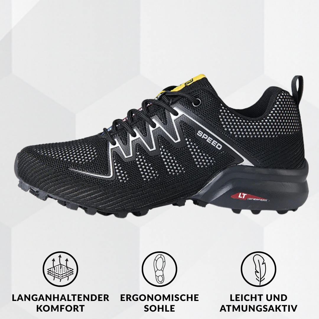 TopTrail - Ergonomischer schmerzlindernder Wanderschuh - By Qivii