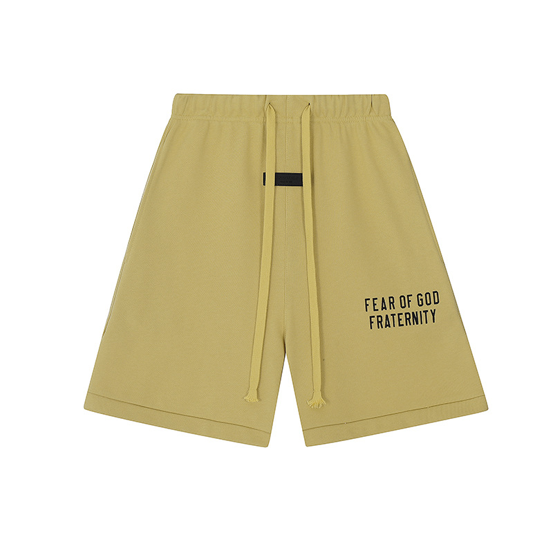 FW24 FRATERNITY T-Shirt / Shorts / Set - Yellow - By Qivii