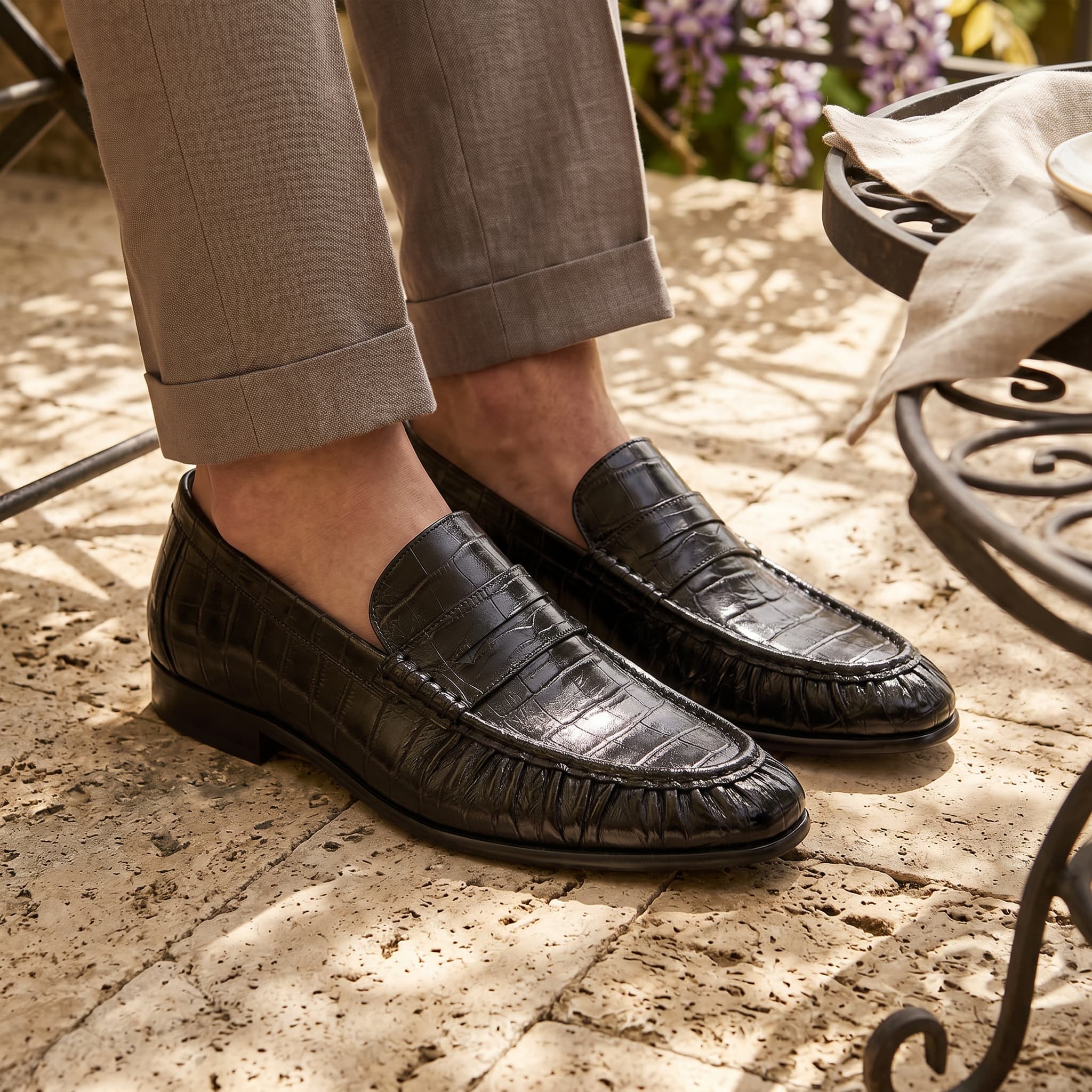 Grosvenor Eelskin Loafer