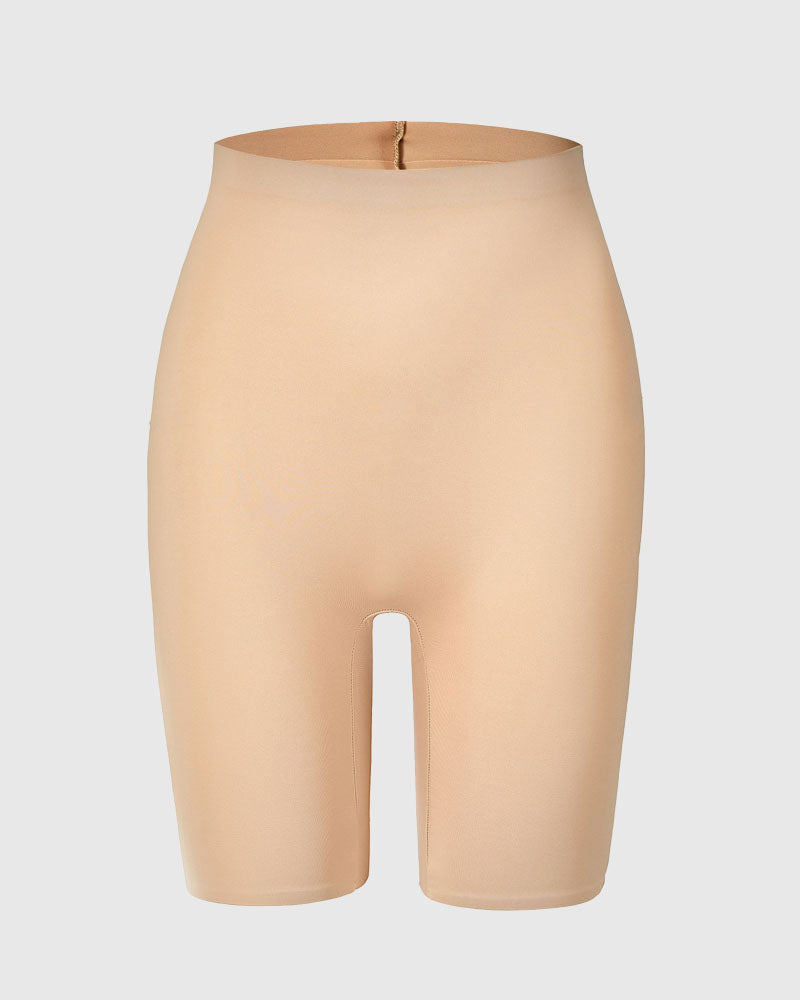Mid-rise Seamless Shaping Shorts with Tummy control and Hip lift - By Qivii