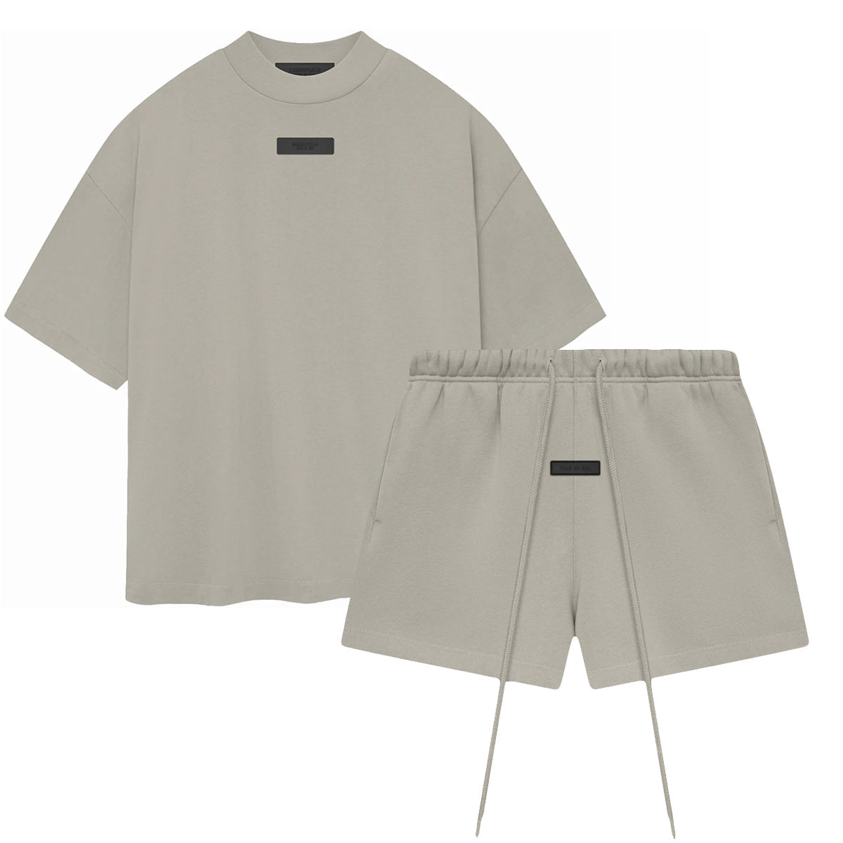 SS24 T-Shirt / Shorts / Set - Gray Green - By Qivii