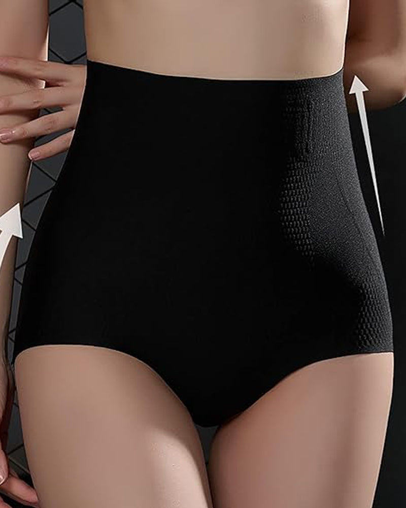 Slimming High Waist Tummy Control Butt Lifting Graphene Fiber Magic Shapewear Panties - By Qivii