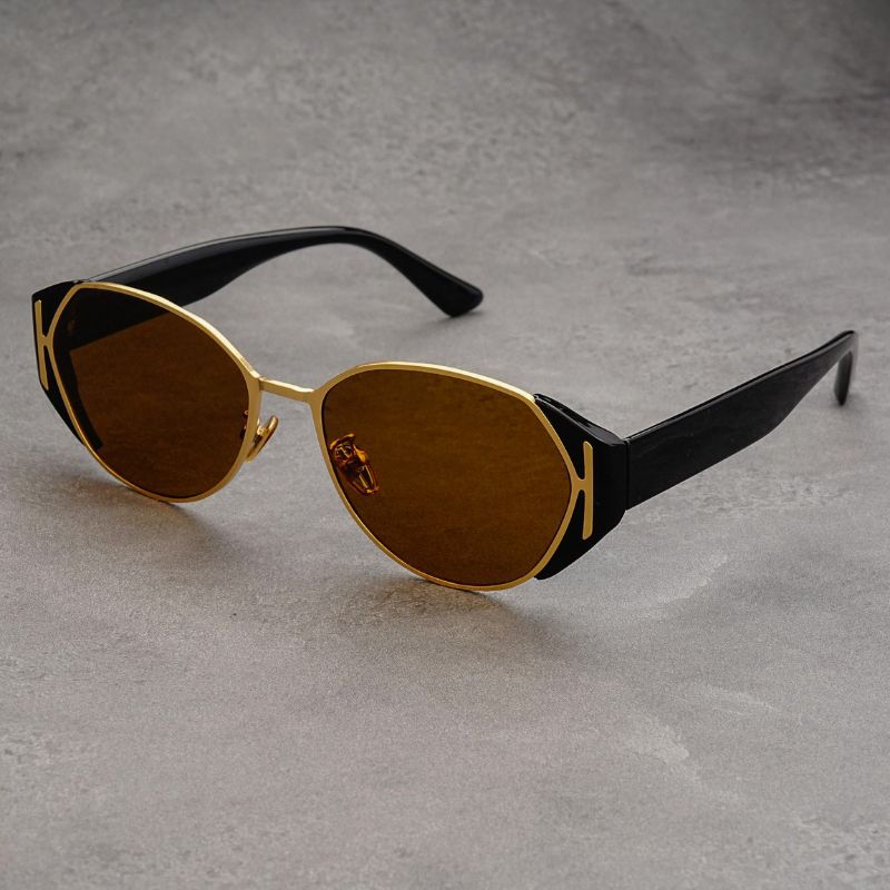 Harrington Oval Retro Shades - By Qivii