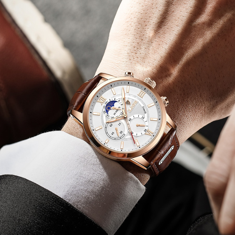 Tijdloze Sportieve Horloge - By Qivii