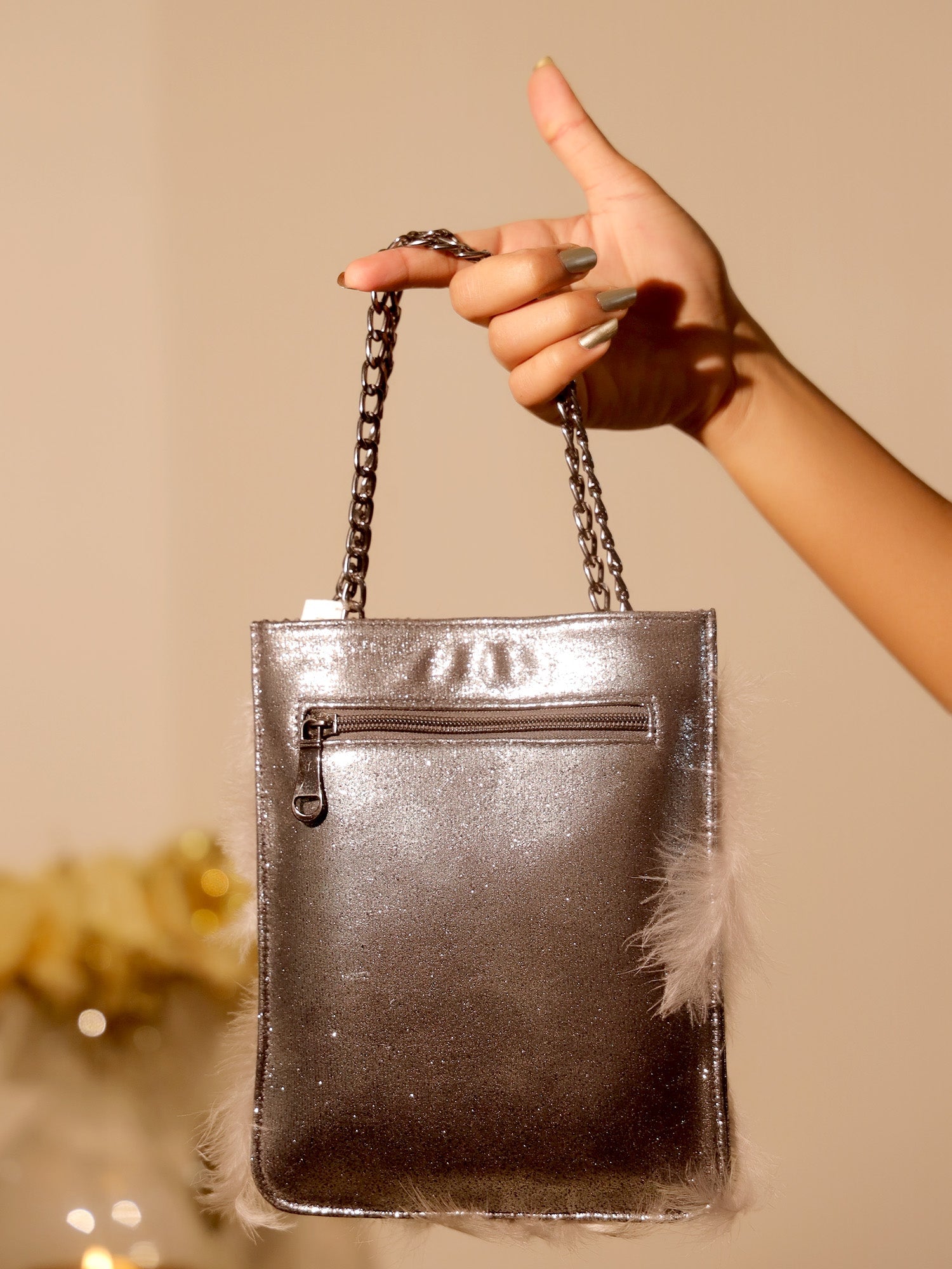 Alienor Gray Sling Bag - qivii