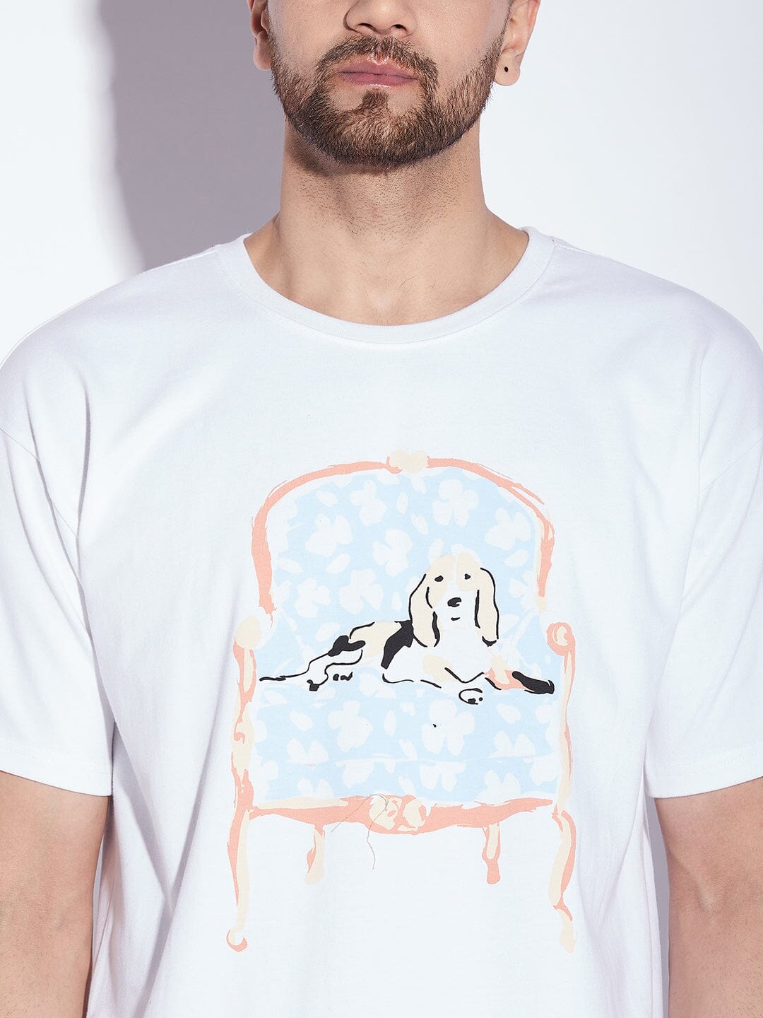 White Majesty Graphic Tshirt