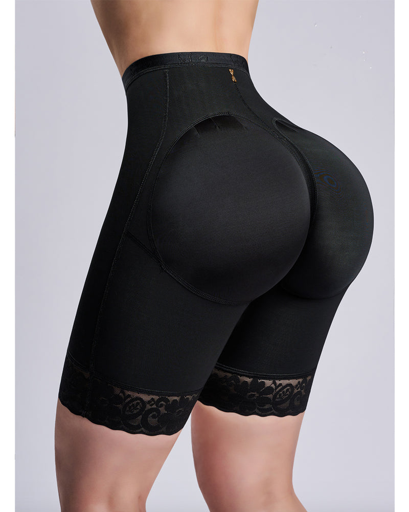 Faja Women Waist Trainer Body Shaper Butt Lifter High Waist Control Panties - By Qivii