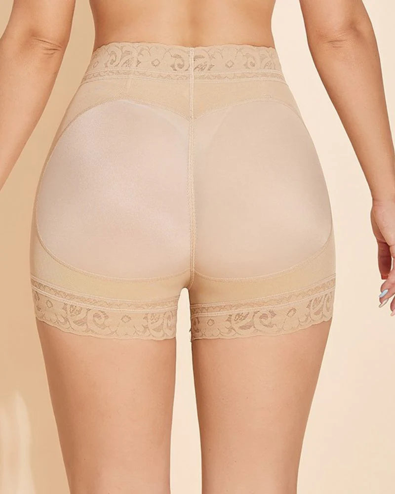 Classical Lace Shaped Control Panties - By Qivii