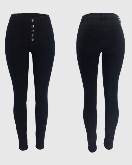 Women's High-Waisted Butt-Lifting Skinny Jeans - By Qivii