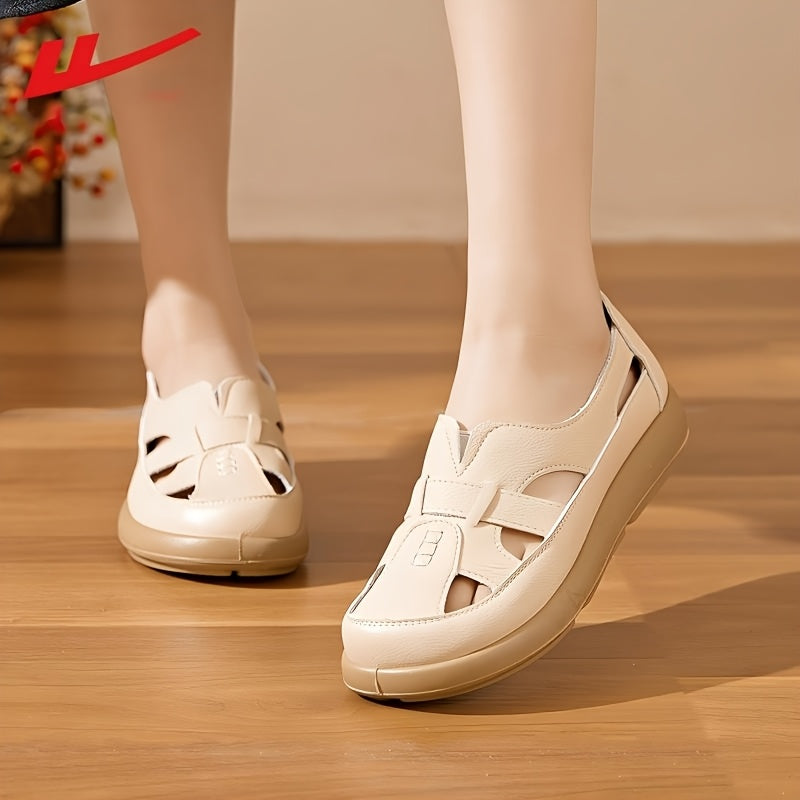 Nina – Stylische Sommer-Sandalen mit Plateau-Sohle - By Qivii