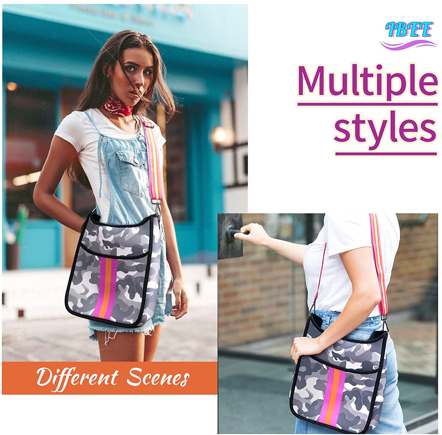 Austin Neoprene Crossbody | Ounamei