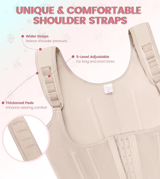 Shapshe® Fajas Colombianas Full Body Tummy Control Butt Lifting Post Surgery Compression Shapewear - By Qivii