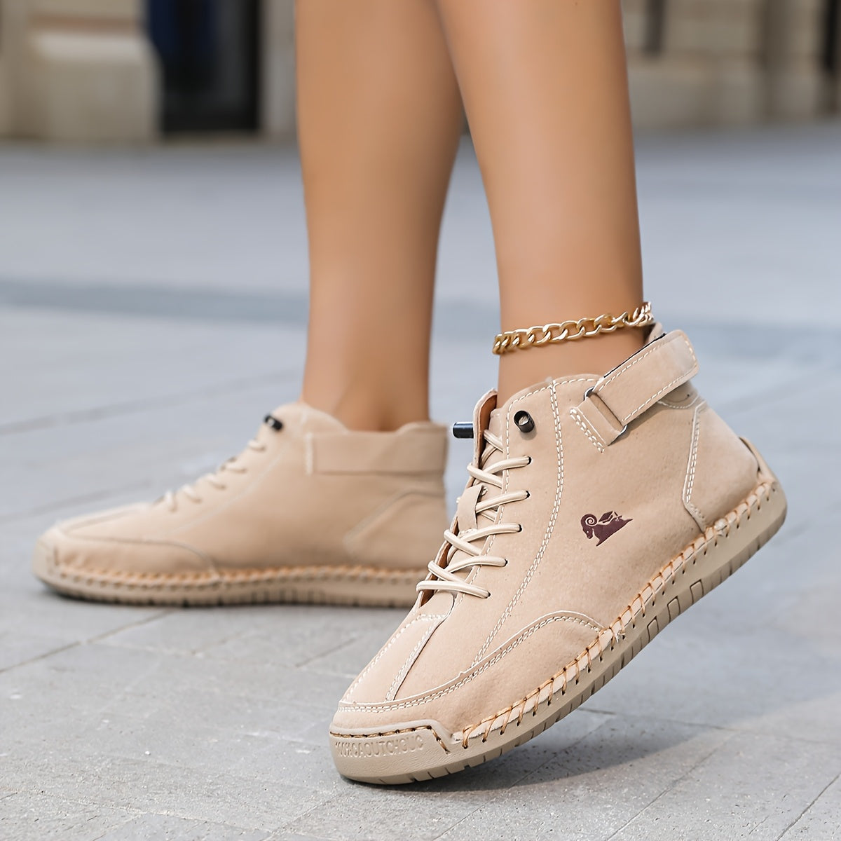 Lola - Knöchelhoher Komfort-Sneaker - By Qivii
